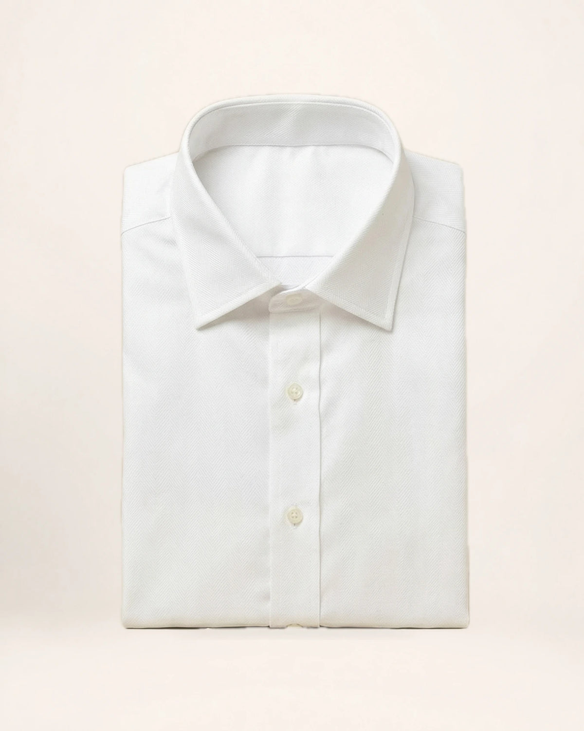 The Liberator Shirt — white shirt, folded shirt with collar